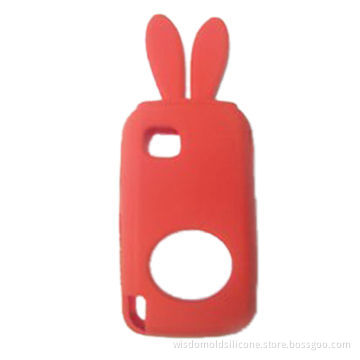 Silicone Mobile Phone Case for iPhone, BlackBerry, Samsung and More